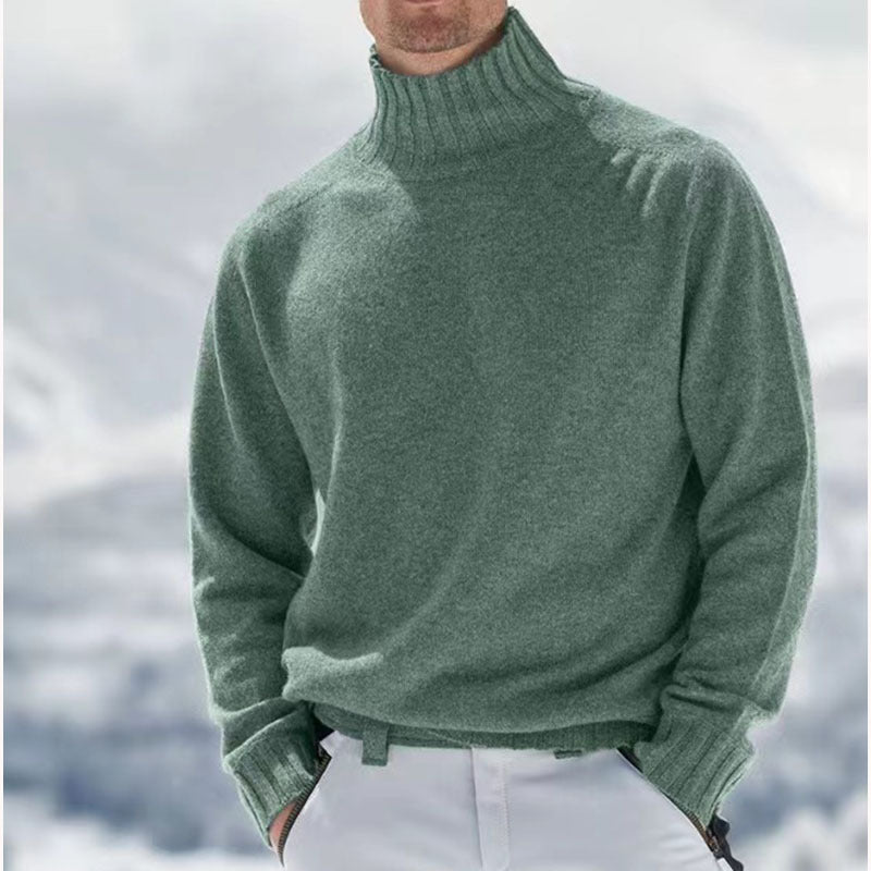 Amadeo | Elegant High - Neck Sweater - LXNDON