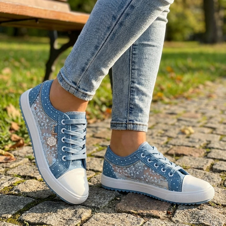 Women’s Orthopaedic Lace-Up Walking Trainers