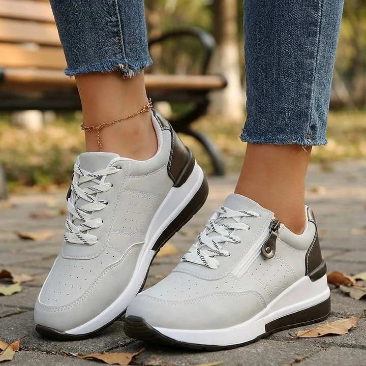 Women’s Orthopaedic Walking Trainers with Zip