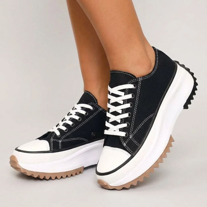 Women’s Chunky Platform Lace-Up Trainers