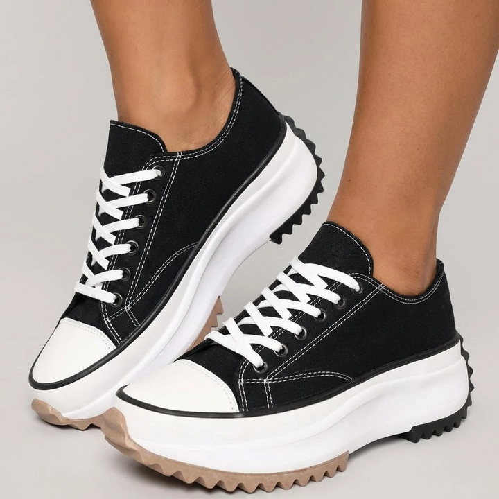 Women’s Chunky Platform Lace-Up Trainers