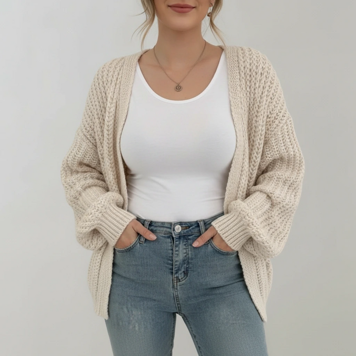 Asta Chunky Knit Cardigan | Women’s Cozy Everyday Layer