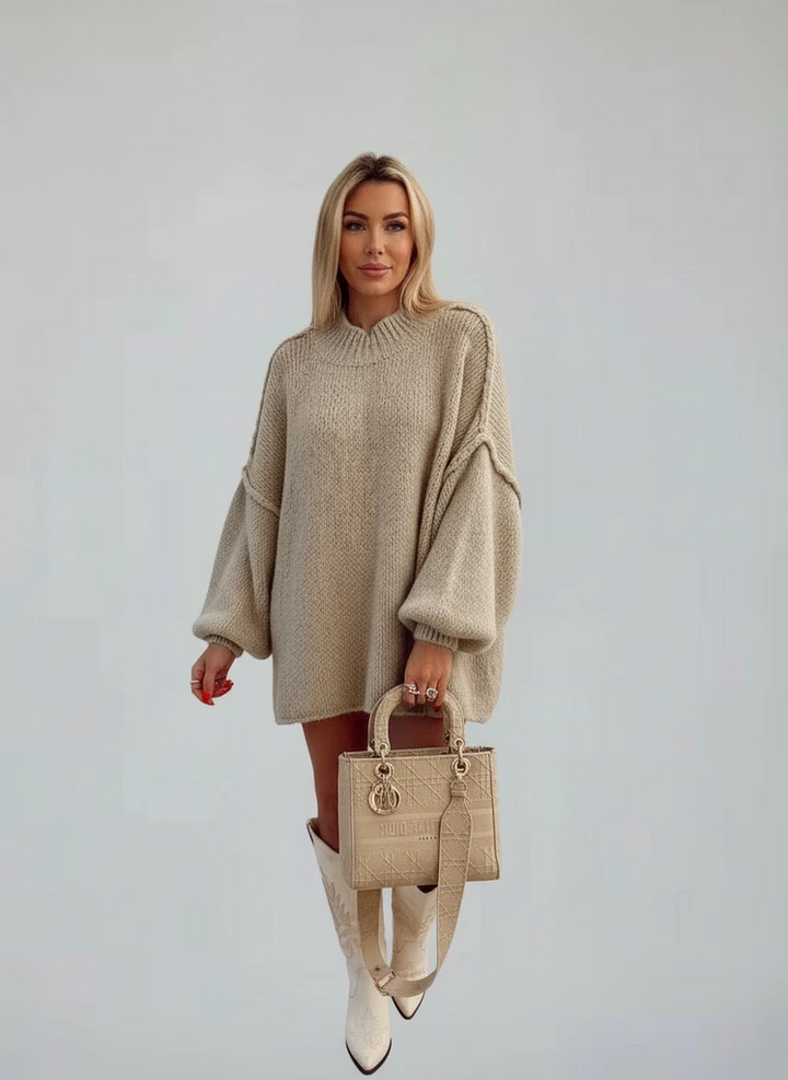 Lynae Oversized Knit Sweater | Essential Cozy Knit Style