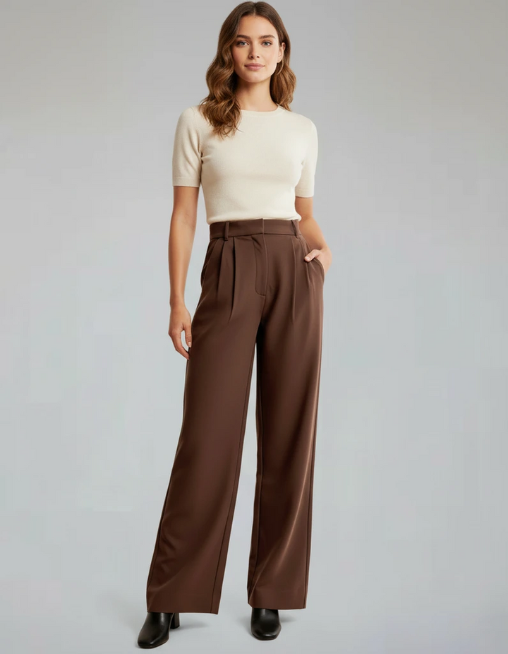 Helena Tailored Flow Pants | Women’s Sleek Everyday Wear
