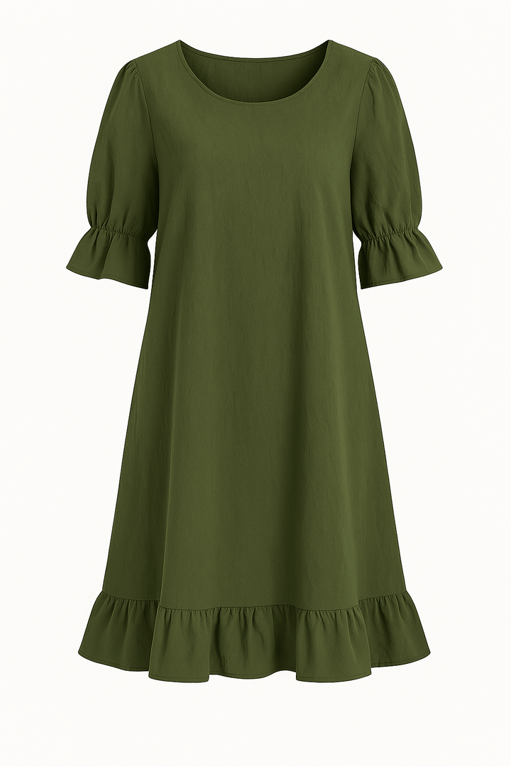 Aria | Casual Tummy Covering Summer Dress - LXNDON