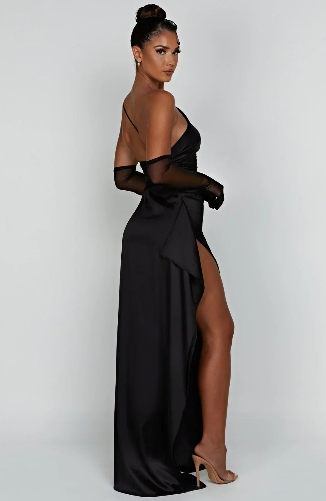Marivelle One-Shoulder Evening Gown | Women’s Luxe Formal Wear