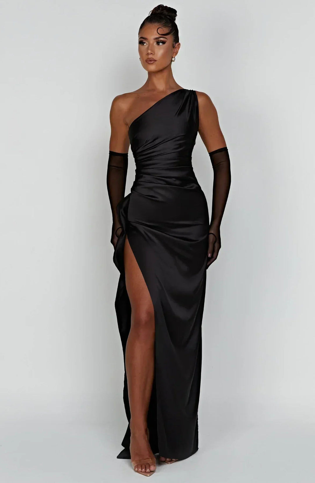 Marivelle One-Shoulder Evening Gown | Women’s Luxe Formal Wear