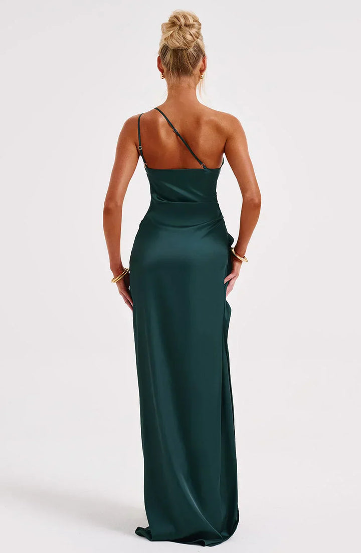 Marivelle One-Shoulder Evening Gown | Women’s Luxe Formal Wear