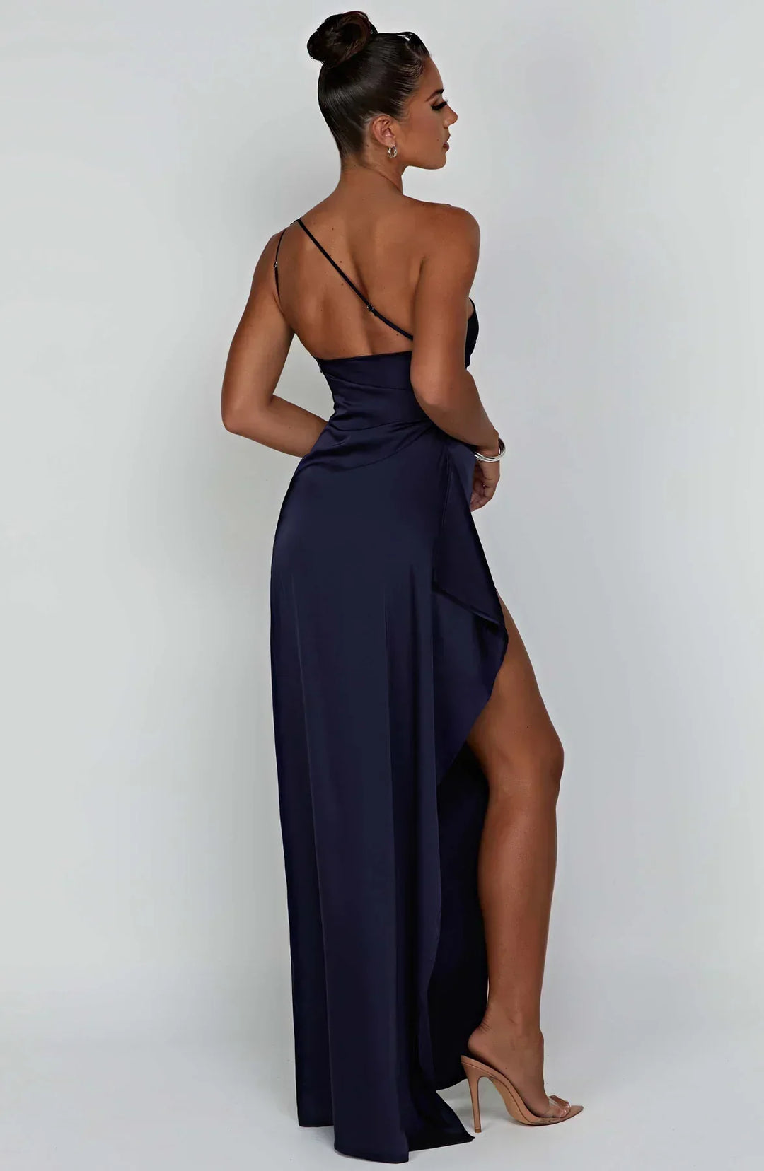 Marivelle One-Shoulder Evening Gown | Women’s Luxe Formal Wear
