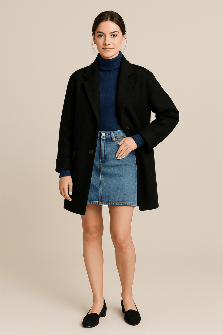 Marisol Wool Coat | Women’s Minimalist Everyday Style