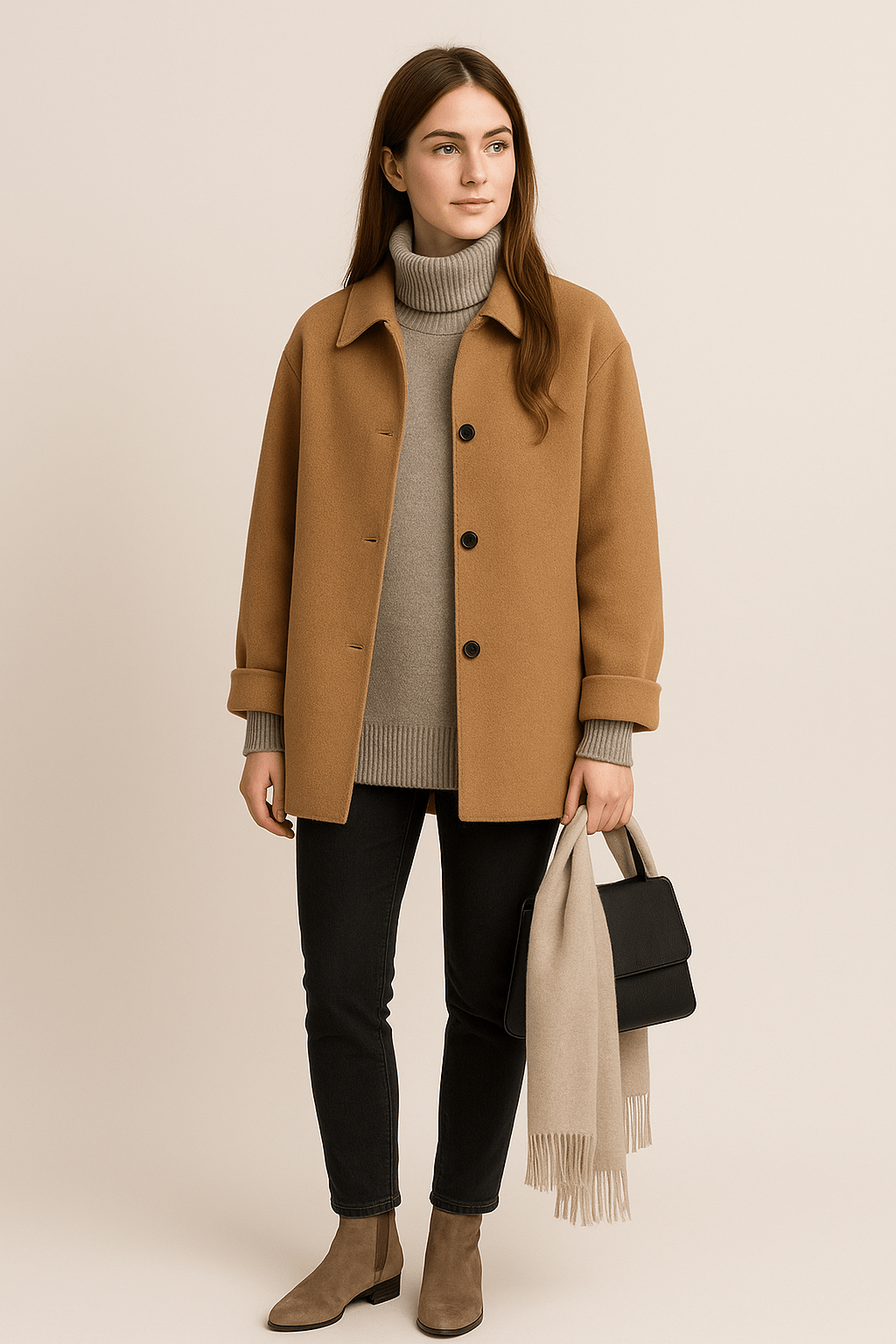Marisol Wool Coat | Women’s Minimalist Everyday Style