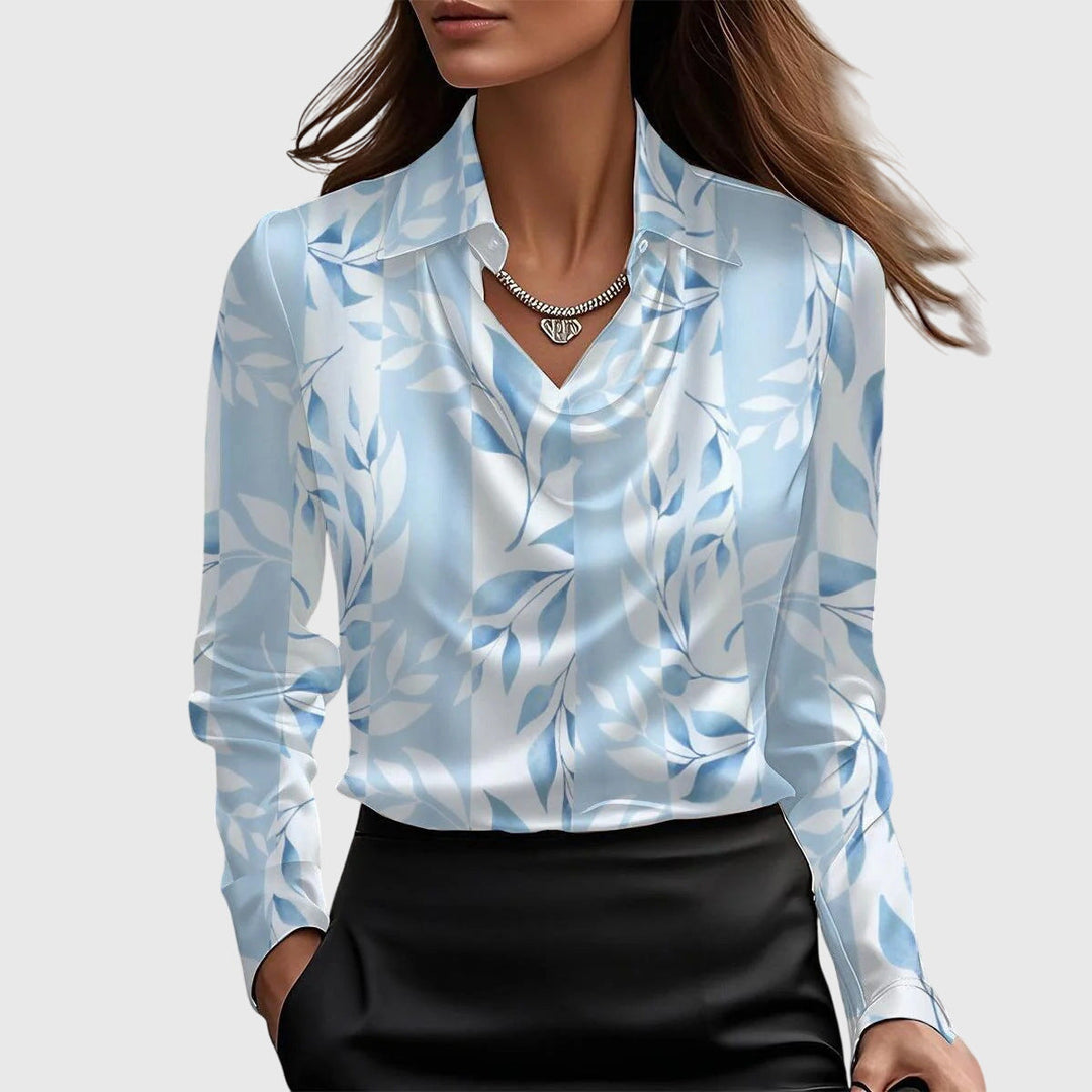 Aurora | Elegant Floral Women’s Blouse