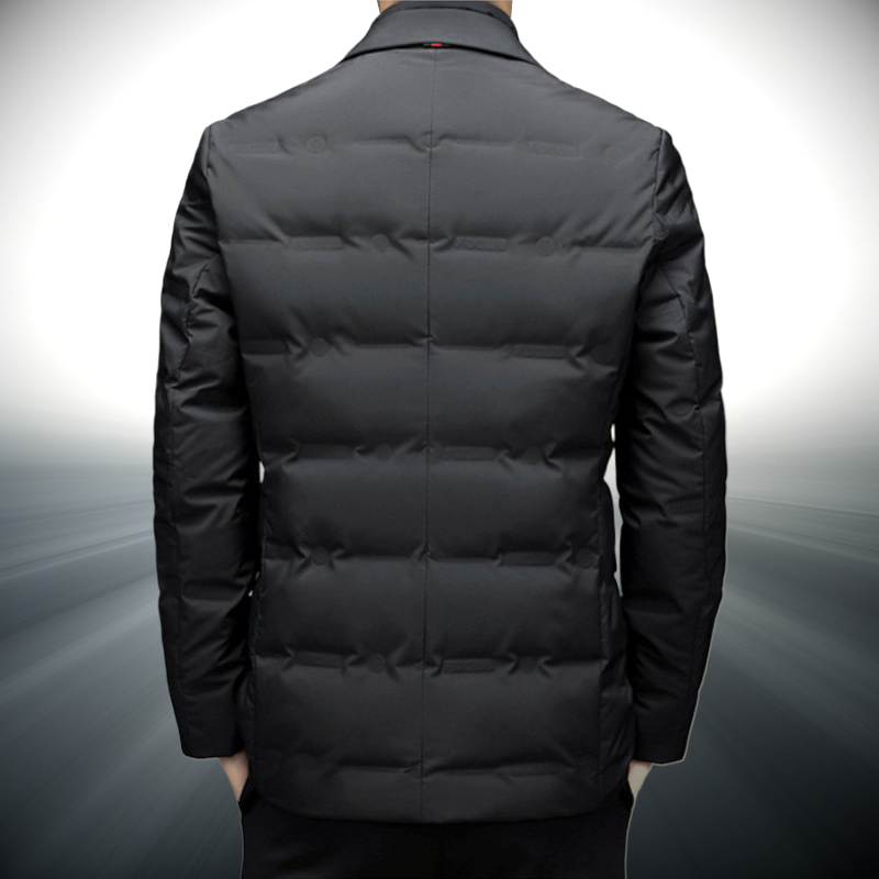 Puffer Blazer Jacket | Men’s Smart Winter Style