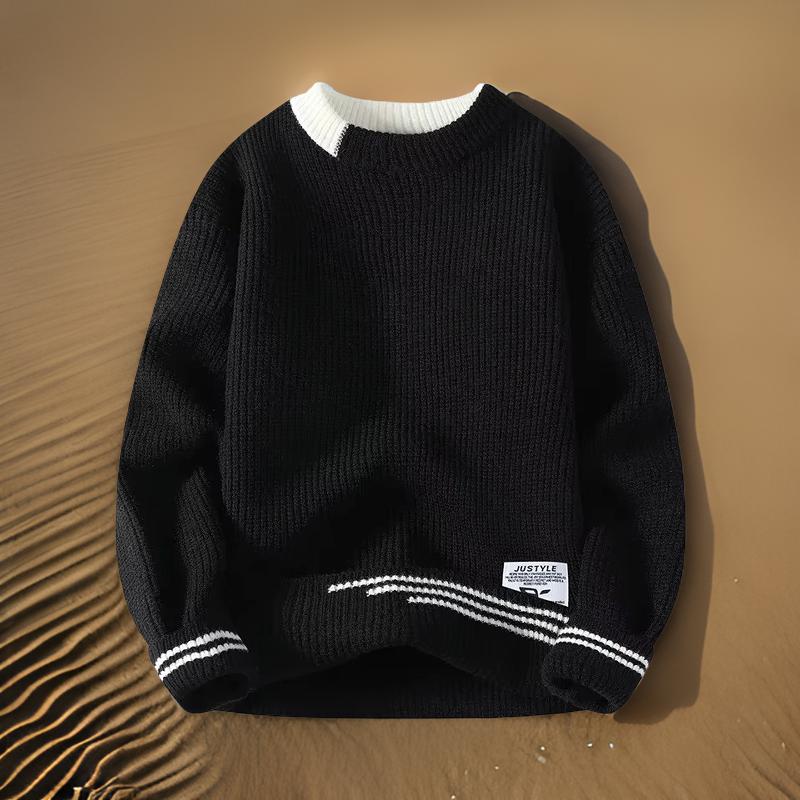 Brent - Round Neck knitted Sweater - LXNDON