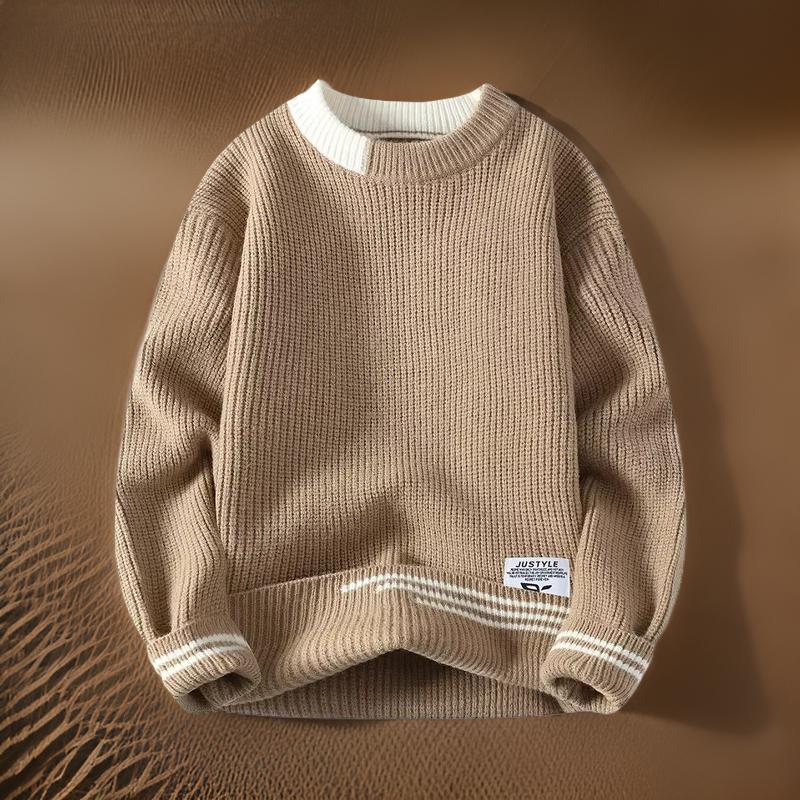 Brent - Round Neck knitted Sweater - LXNDON