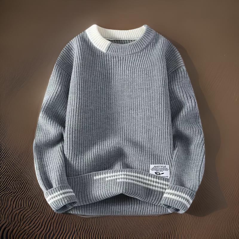 Brent - Round Neck knitted Sweater - LXNDON