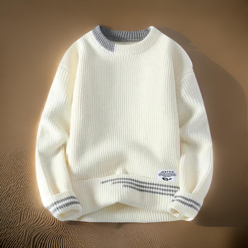 Brent - Round Neck knitted Sweater - LXNDON