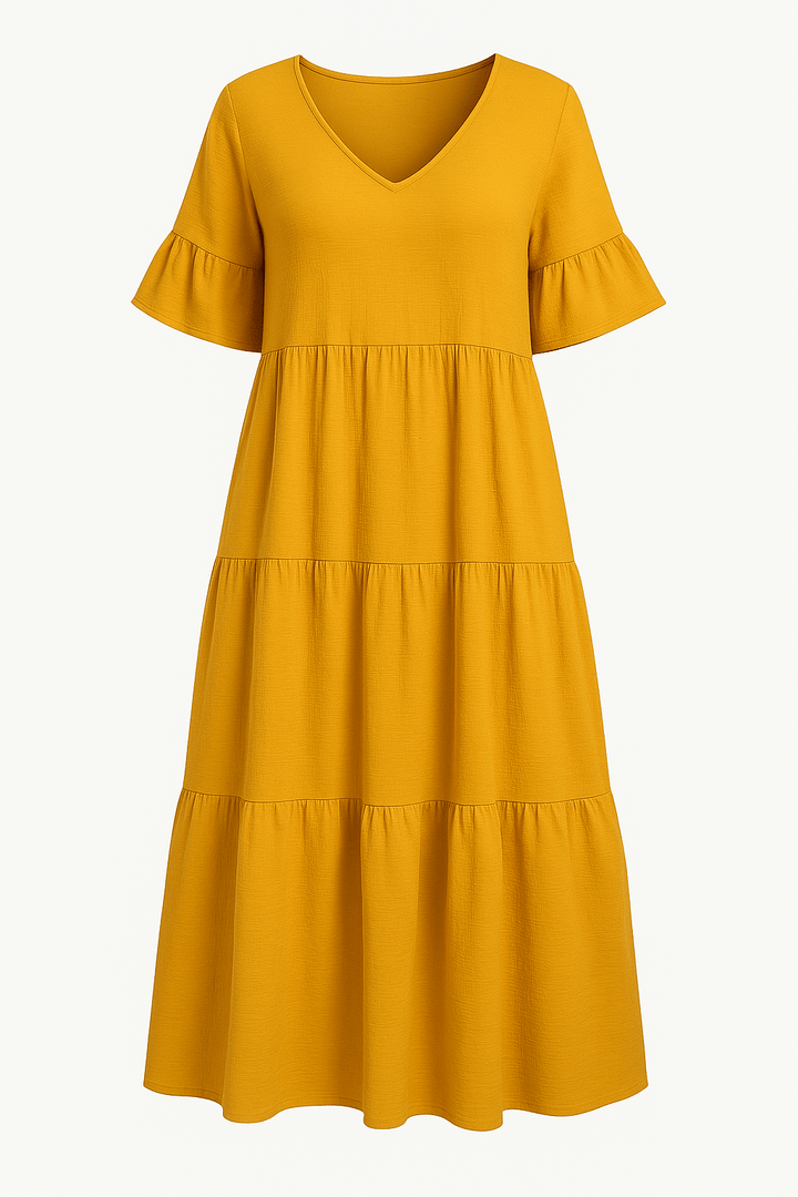 Camilla | Sylish Tummy Covering Dress - LXNDON