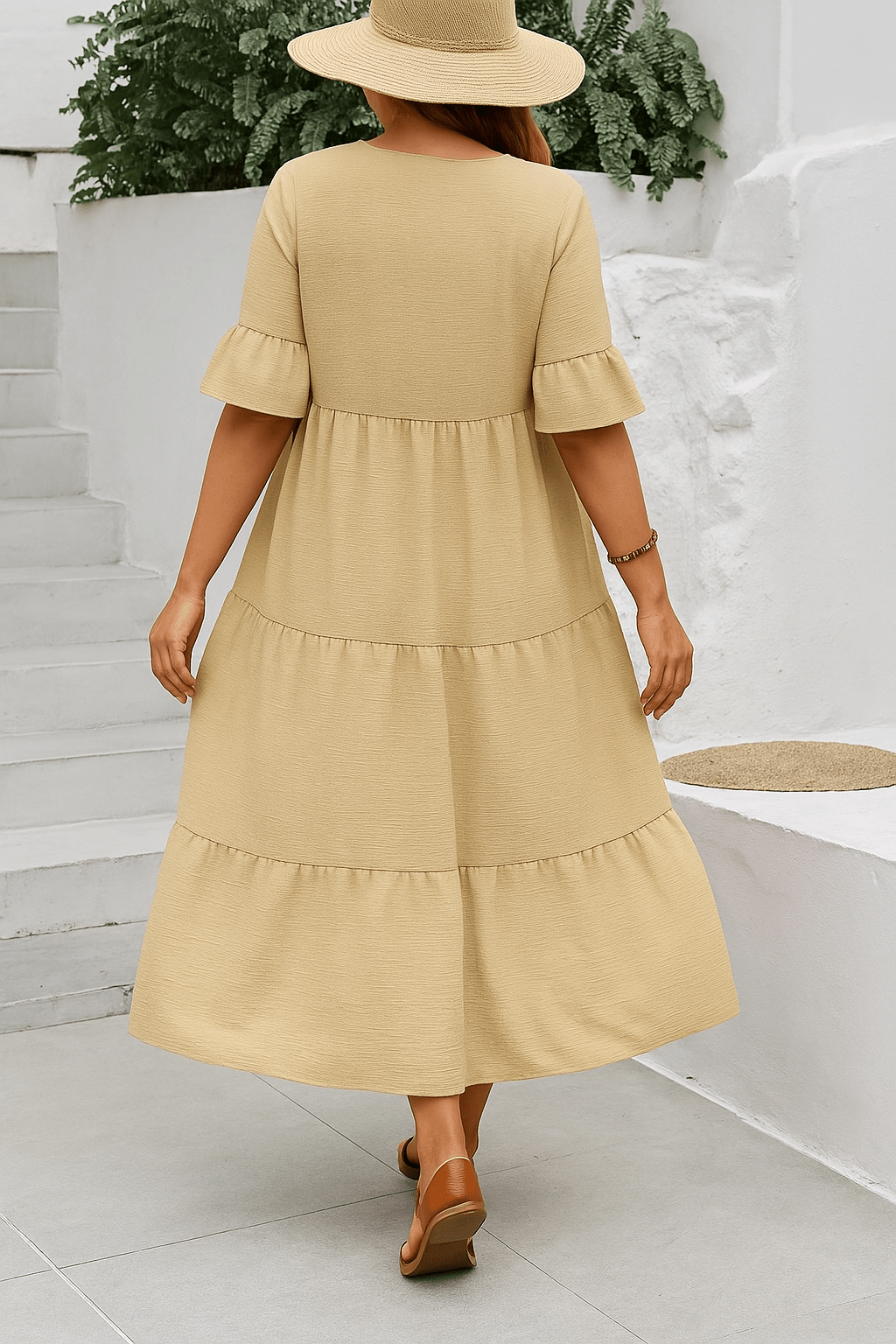 Camilla | Sylish Tummy Covering Dress - LXNDON