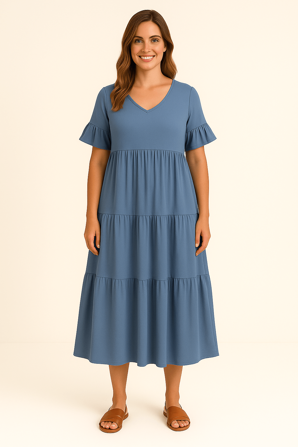 Camilla | Sylish Tummy Covering Dress - LXNDON