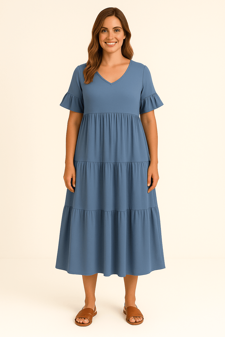 Camilla | Sylish Tummy Covering Dress - LXNDON