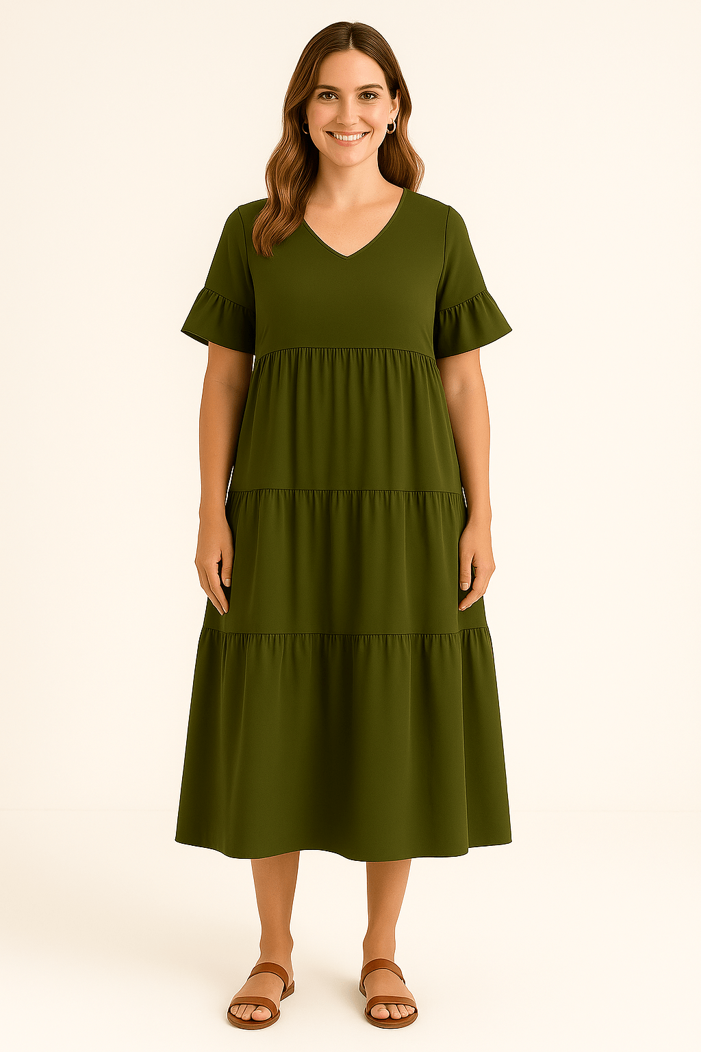 Camilla | Sylish Tummy Covering Dress - LXNDON