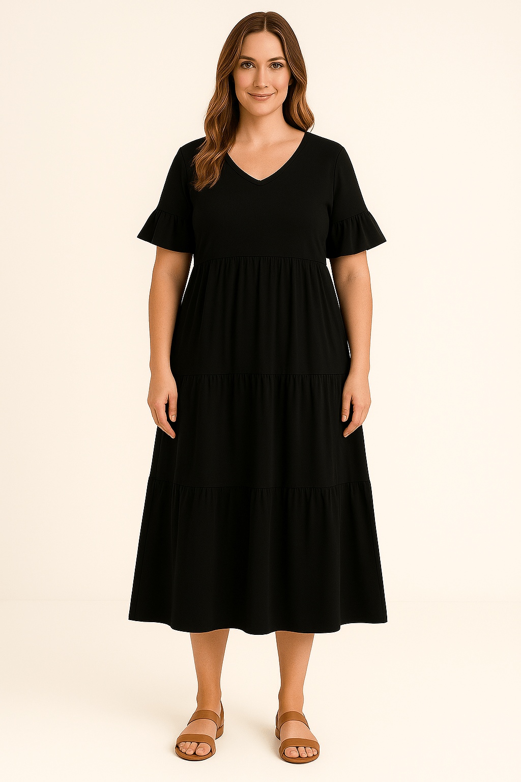 Camilla | Sylish Tummy Covering Dress - LXNDON