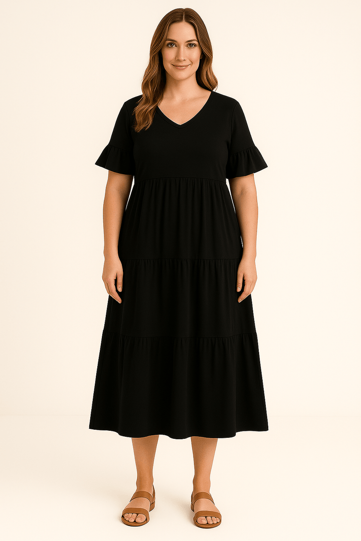 Camilla | Sylish Tummy Covering Dress - LXNDON