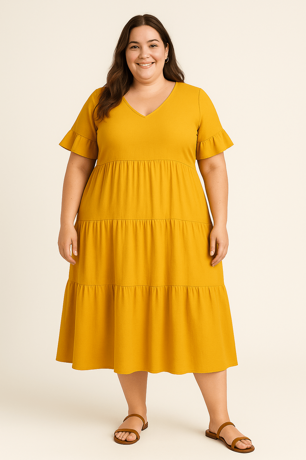 Camilla | Sylish Tummy Covering Dress - LXNDON