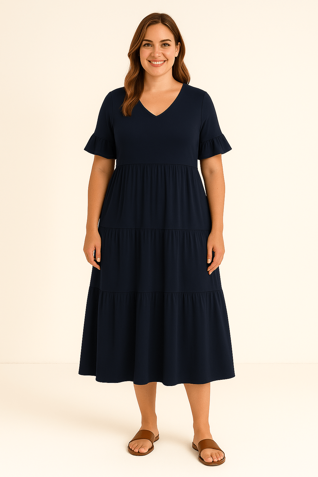 Camilla | Sylish Tummy Covering Dress - LXNDON