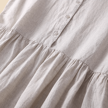 Celestine | Elegant Belted Shirt Dress - LXNDON