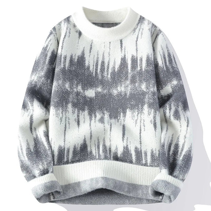 Corwin | Wave Knit Comfortable Sweater - LXNDON