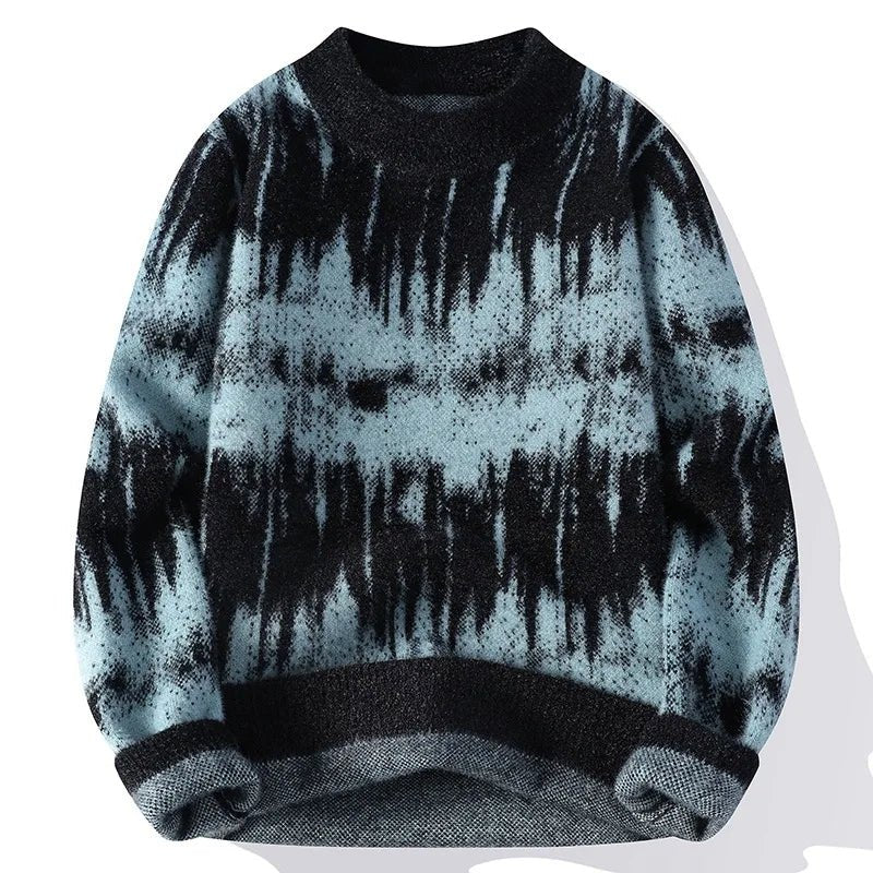 Corwin | Wave Knit Comfortable Sweater - LXNDON