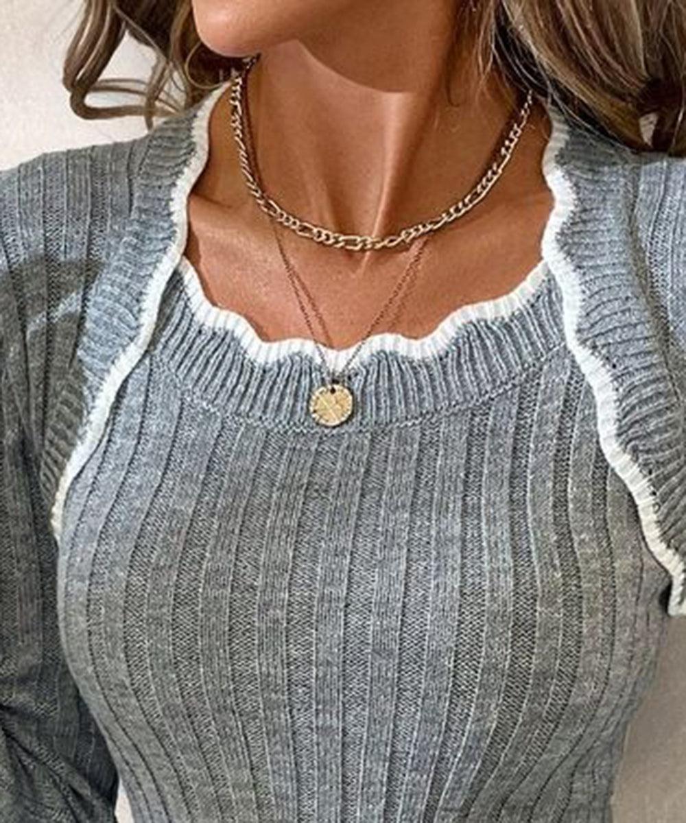 Rhea Ribbed Knit Top | Women’s Chic Everyday Style