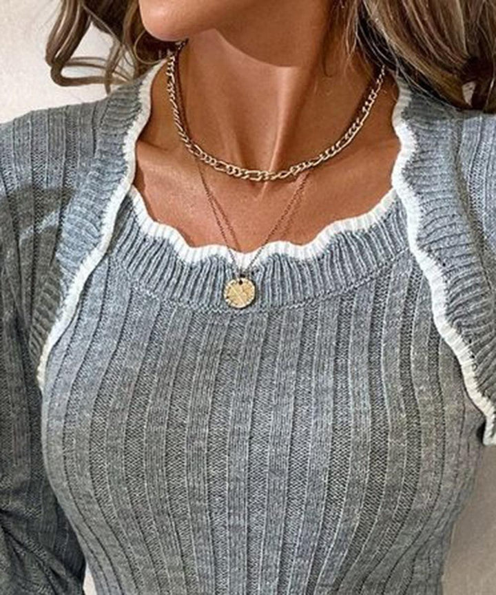 Rhea Ribbed Knit Top | Women’s Chic Everyday Style