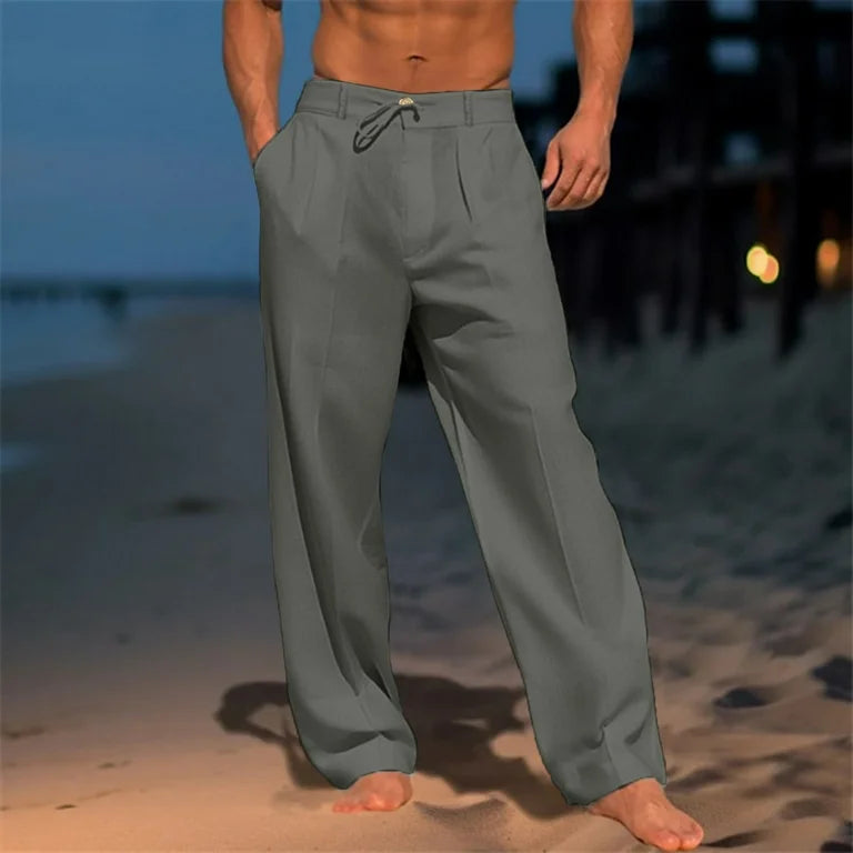 Kaelen Relaxed Fit Trousers | Men’s Relaxed Summer Look