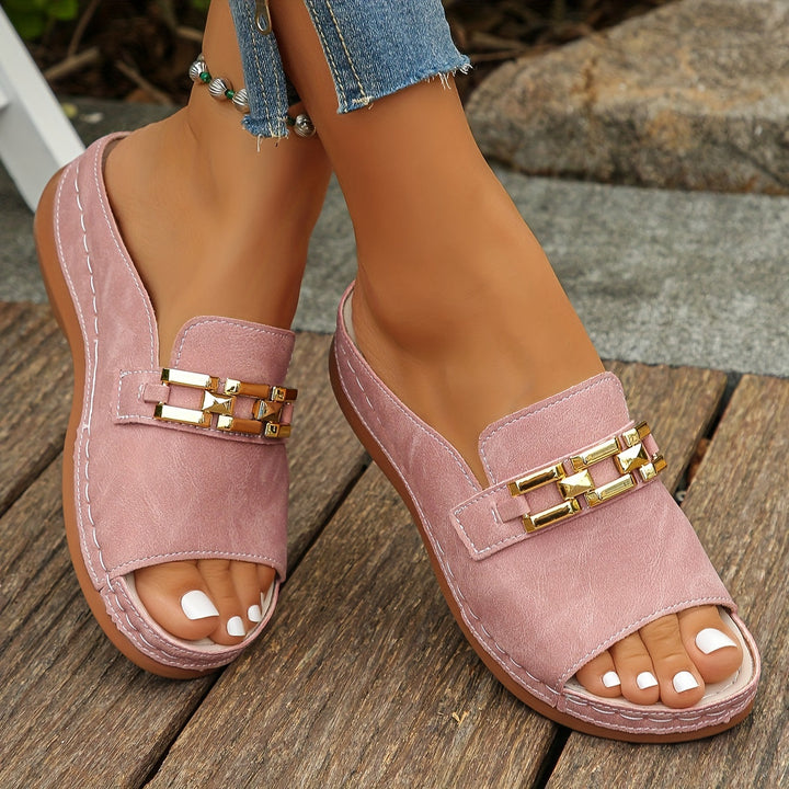 Women’s Comfortable Slip-On Wedge Sandals