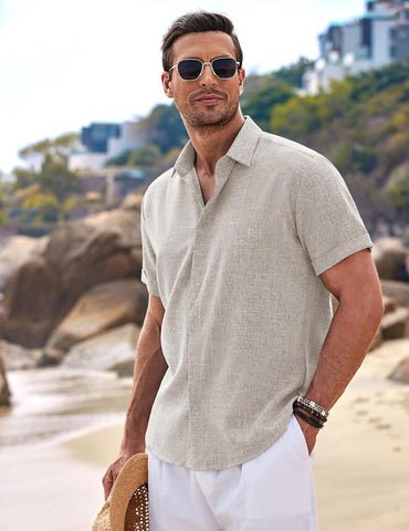 Dorian | Relaxed Fit Beach Shirt - LXNDON