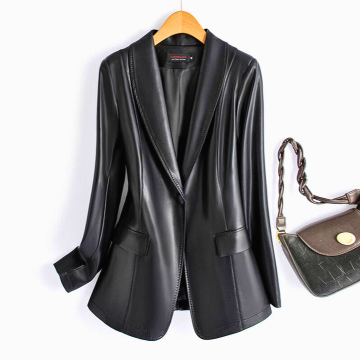 Sleek Single-Button Blazer | Elevated Statement Style