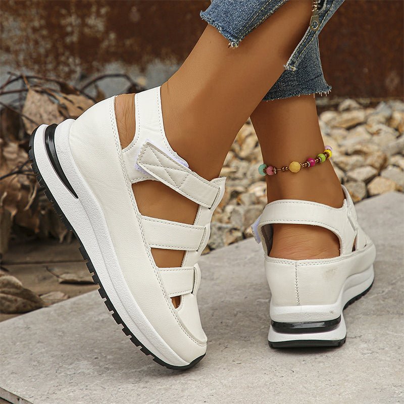 Elenora | Sporty Platform Sandals - LXNDON