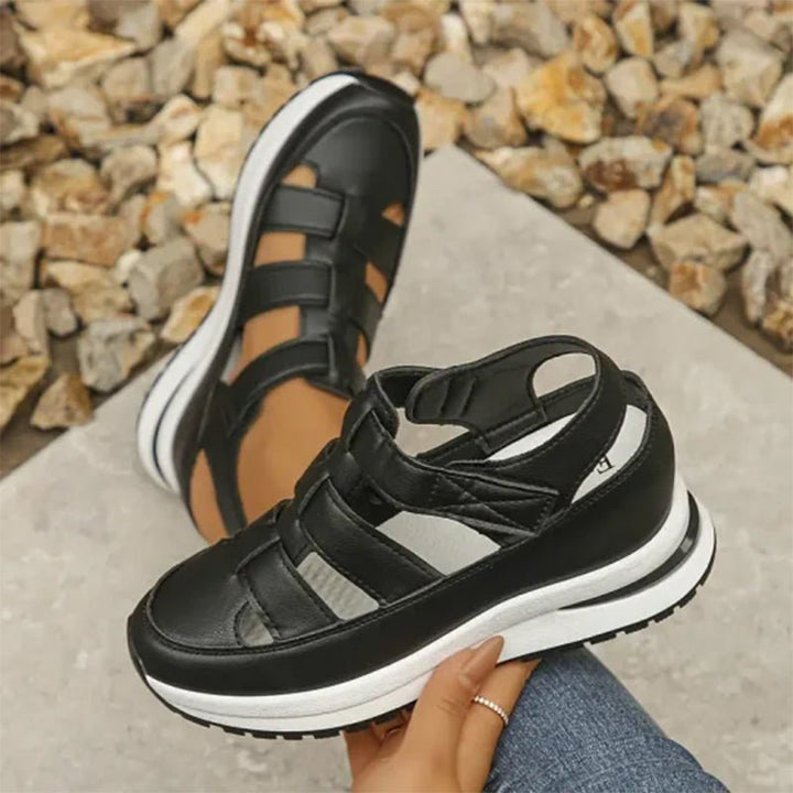 Elenora | Sporty Platform Sandals - LXNDON
