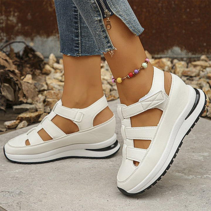 Elenora | Sporty Platform Sandals - LXNDON
