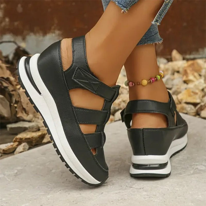 Elenora | Sporty Platform Sandals - LXNDON