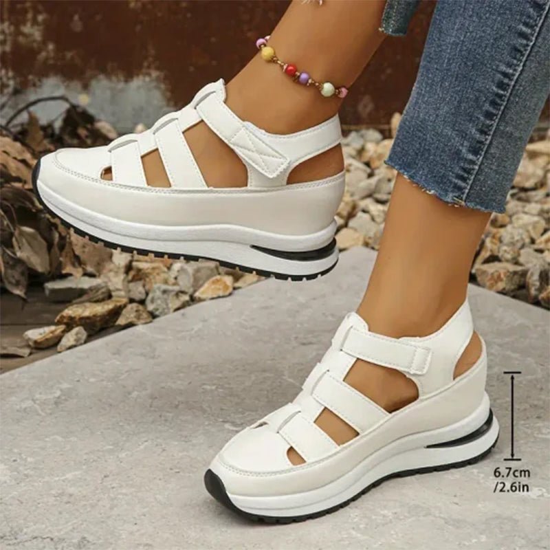Elenora | Sporty Platform Sandals - LXNDON