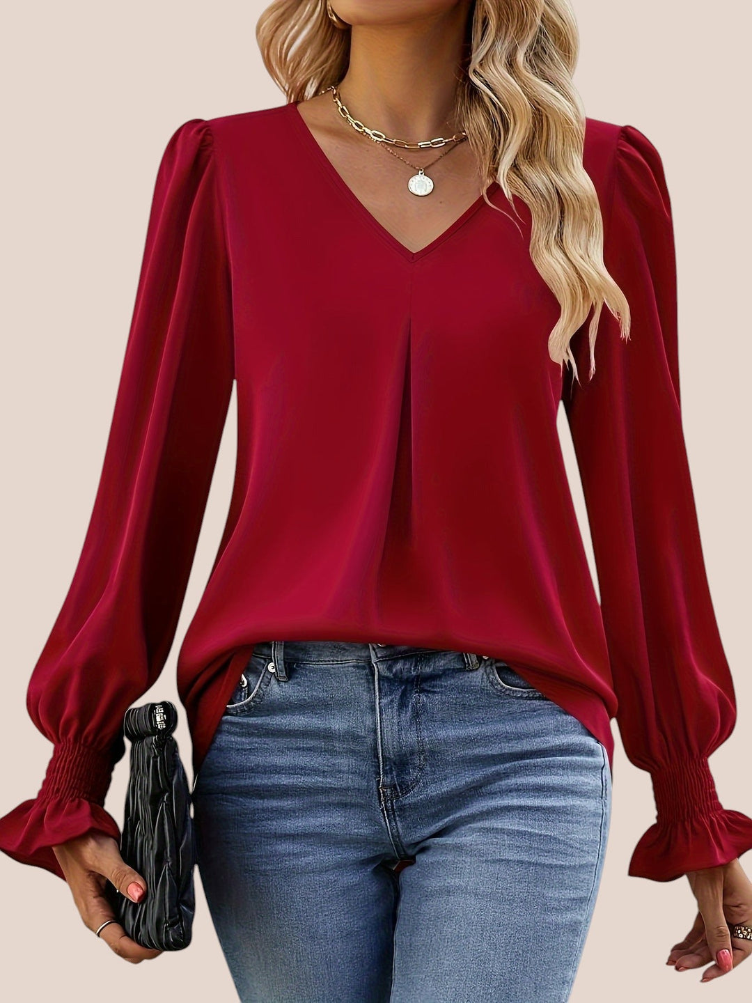 Evi | Tummy - Tucking Blouse - LXNDON