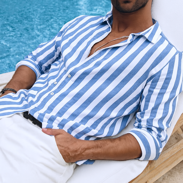 Caelum | Striped Casual Men’s Shirt