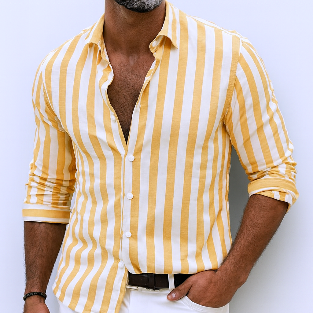 Caelum | Striped Casual Men’s Shirt