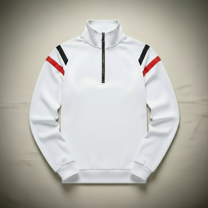 Tavian Sport Half-Zip Sweater | Athletic Casual Style
