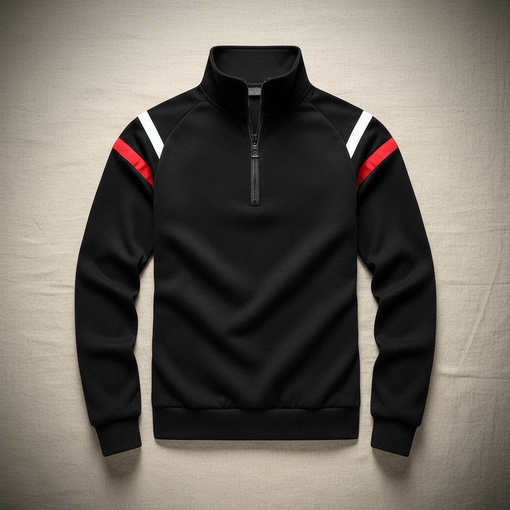 Tavian Sport Half-Zip Sweater | Athletic Casual Style