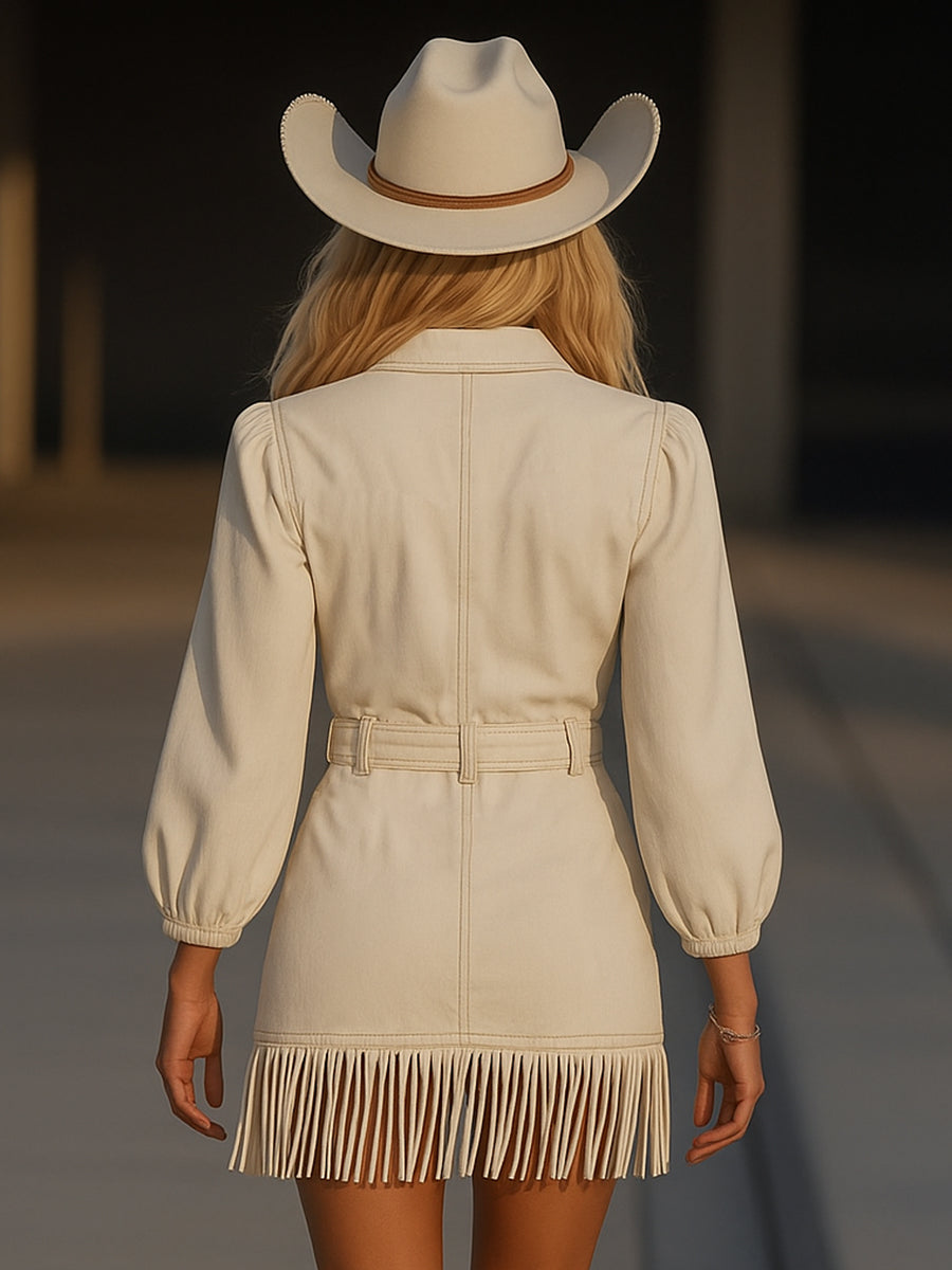 Women’s Fringe Romper | Chic Western-Inspired Outfit